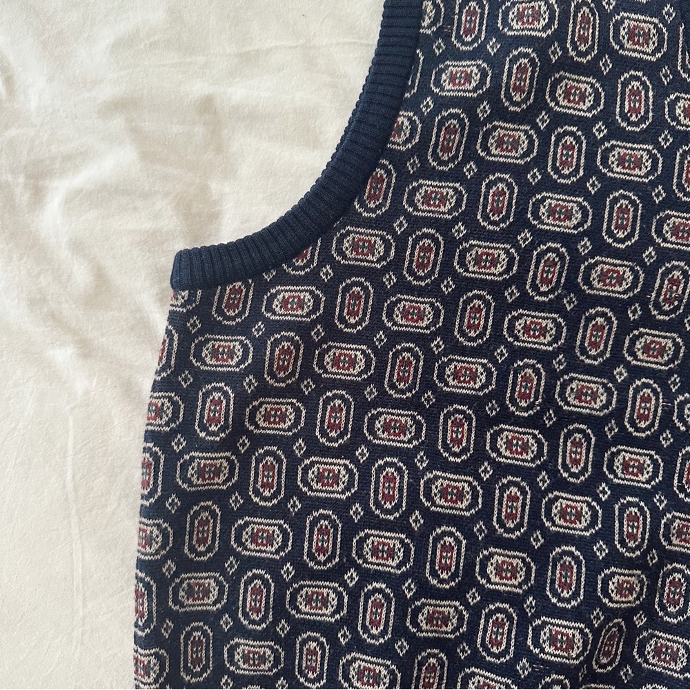 VINTAGE POLO RALPH LAUREN boxy oversized sweater vest - Picture 3 of 3